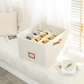 👟 50% DE RÉDUCTION ! 🧺 Boîte de Rangement en Tissu pour Chaussures – Pliable & Respirante – 16 Compartiments & Couvercle Transparent pour Placard 🏠