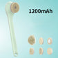 🚿 50% DE RÉDUCTION ! 🪥 Brosse de Bain Exfoliante Électrique à Long Manche – ABS – IPX7 & 1200 mAh & Double Poignée for Douche Relaxante