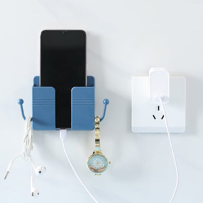 ✨ Achetez 1, obtenez 1 gratuit ! 🧰 Boîte de Rangement Murale – ABS – 10×3×9,5 cm – 45 g – Ignifugé – Crochets Latéraux – Jaune/Vert/Bleu/Rose – Pour Téléphone et Télécommandes 🏠