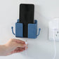 ✨ Achetez 1, obtenez 1 gratuit ! 🧰 Boîte de Rangement Murale – ABS – 10×3×9,5 cm – 45 g – Ignifugé – Crochets Latéraux – Jaune/Vert/Bleu/Rose – Pour Téléphone et Télécommandes 🏠