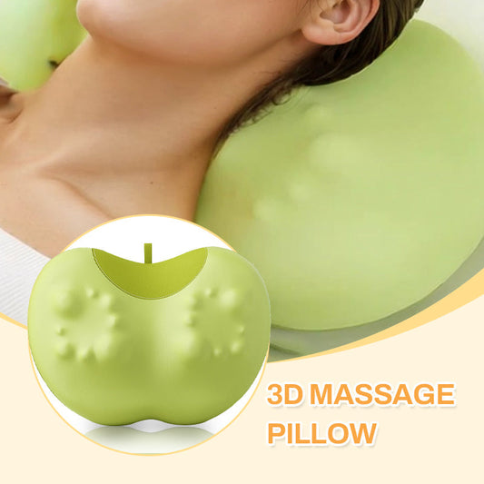 Oreiller de massage 3D pétrissant pour le cou et le dos avec chaleur⌛⌛3 dernières heures : Grande vente💰💰