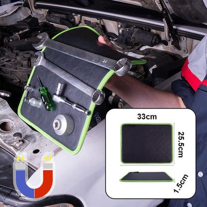 🔥🧲 PROMO FLASH 50% ! Tapis Magnétique Puissant pour Outils – Aimants Forts, Organisation Garage & Atelier, Portable, Durable, 961g 🛠️