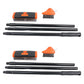 🌿🧹 PROMO FLASH 50% ! Ensemble 3 en 1 de Brosses Métalliques pour Désherbage – 2 Brosses + Manche Extensible, Poils Acier, Idéal Terrasses, Allées & Joints 🏡