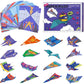 ✈️ -50% ! 🛩️ Kit Créatif d’Avions en Papier à Faire Soi-Même – Papier Cartonné Premium – 16 Modèles – Guide Visuel Étape par Étape – STEM & Créativité pour Enfants 🎨