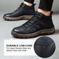 Men's all-weather mid-top sports leather shoes