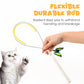 🐱 PROMO FLASH : 50% DE RÉDUCTION ! 🎣 Jouet Interactif pour Chat avec Ventouse – Rotation 360° & Double Mode Automatique 😻