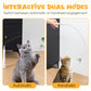 🐱 PROMO FLASH : 50% DE RÉDUCTION ! 🎣 Jouet Interactif pour Chat avec Ventouse – Rotation 360° & Double Mode Automatique 😻