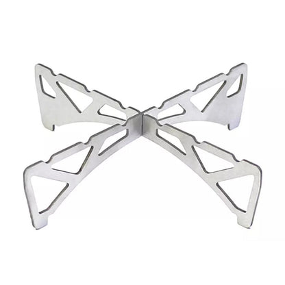 🔥 -50% ! 🏕️ Support Pliable et Portable pour Réchaud de Camping – Acier Galvanisé – 31 g & Montage Rapide pour Feux de Camp et Plein Air ⛺