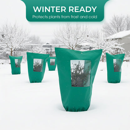 🌱 PROMO FLASH : 50% DE RÉDUCTION ! Housse d'Hiver pour Plantes – Protection Antigel & Fenêtre Transparente for Des Plantes Saines Toute la Saison ❄️✨