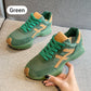 👟🌟 PROMO LIMITÉE 50% ! Sneakers Femme à Semelle Épaisse – Design Tendances, Confort Optimal, Matériau PU, 3 Couleurs, 6 Pointures, Parfaites pour le Quotidien & le Style Urbain ✨