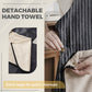 🍳 PROMO LIMITÉE -50% ! ⏰ Tablier Imperméable Dos Croisé – Anti-Taches, Serviette Amovible Absorbante, Sans Lacets 40-90kg, Doublure Respirante · Noir, Bleu & Marron 🎁