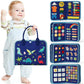 🧸 50% DE RÉDUCTION ! 📚 Tableau d’Activités d’Apprentissage en Feutre – Feutre Doux & Durable – 380 g – Interactif & Portable for Tout-Petits