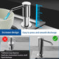 🧼🚰 PROMO FLASH 50% ! Distributeur de Savon Intégré pour Évier – ABS Durable, Tête Élargie, Étagère Intégrée, 3 Couleurs, Installation Facile 🍳