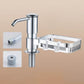 🧼🚰 PROMO FLASH 50% ! Distributeur de Savon Intégré pour Évier – ABS Durable, Tête Élargie, Étagère Intégrée, 3 Couleurs, Installation Facile 🍳