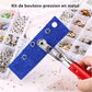🧵 50% DE RÉDUCTION ! 🔘 Kit de Pose de Boutons DIY – Cuivre & Fer – Pince & 90-200 Jeux for Couture & Réparation