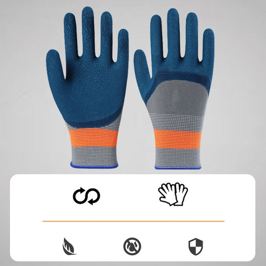 💪 PROMO FLASH : 50% DE RÉDUCTION ! 🧤 Gants de Travail Résistants – Caoutchouc & Nylon – 12 Paires – Antidérapants & Respirants for Construction & Jardinage 🛠️