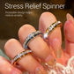 🎉🔥 ÉCONOMISEZ 50 % ! Bague rotative en acier titane. Zirconia taille brillant sur toute la circonférence – design rotatif anti-stress pour occuper vos mains 💍