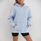 🔥🎁Womens Acid Wash Hoodie Oversized Long Sleeve Fall Fashion Sweatshirts
