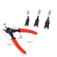 🔧🛠️ PROMO FLASH 50% ! Jeu de Pinces à Circlips 4 en 1 – Intérieur/Extérieur, Acier Haut Carbone, Têtes Interchangeables, Poignée Ergonomique, Parfait pour Mécanique & Bricolage ⚙️