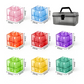 🧲🧩 PROMO FLASH 50% ! Jeu de Construction Magnétique 60+ Pièces – Aimants Puissants, 6 Faces, Sac de Rangement, Couleurs Vives, Idéal 7-14 ans, STEM 🎁