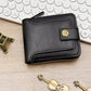 Men's Vintage Style Zipper Wallet
