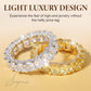 Full Circle Sparkling Zircon Fashion Ring