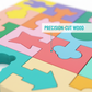 Wooden Geometric Shape Matching Puzzle for Toddlers