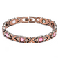 🎉🔥 ÉCONOMISEZ 50 % ! Bracelet femme à cristaux étincelants. Alliage haute qualité anti-ternissement – motif entrelacé chic pour un look raffiné 💎