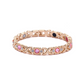 🎉🔥 ÉCONOMISEZ 50 % ! Bracelet femme à cristaux étincelants. Alliage haute qualité anti-ternissement – motif entrelacé chic pour un look raffiné 💎