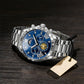 Men's Luminous Waterproof Flywheel Quartz Watch