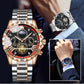 🎅 PROMO FLASH : 50% DE RÉDUCTION ! Montre Quartz Homme avec Roue à Ailettes – Affichage Lumineux, Étanche 30 m & Cristal Minéral Durci 🎁 for Cadeau de Noël Parfait ✨