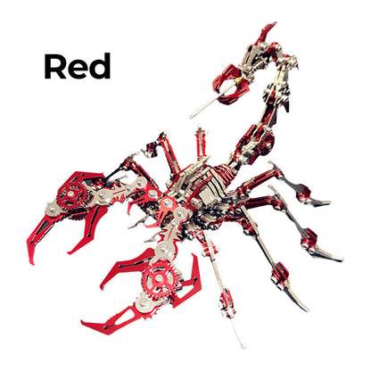 ⚡50 % OFF !!⚡ 3D Scorpion Metal Puzzle – Mechanical Assembly Model, Challenging & Decorative 🧩⚙️