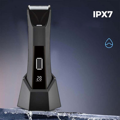 ✨ 50% DE RÉDUCTION ! 🪒 Rasoir Professionnel Corps & Intimité Homme – Lame en R & IPX7 – 600 mAh, 120 min for Toilettage