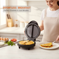 🔥🥞 PROMO FLASH -50% ! Plaque Électrique Antiadhésive Multifonction Petit-Déjeuner – Chauffage Double Face, Surface PTFE, 1000W, Design Compact & Sécurisé ✨