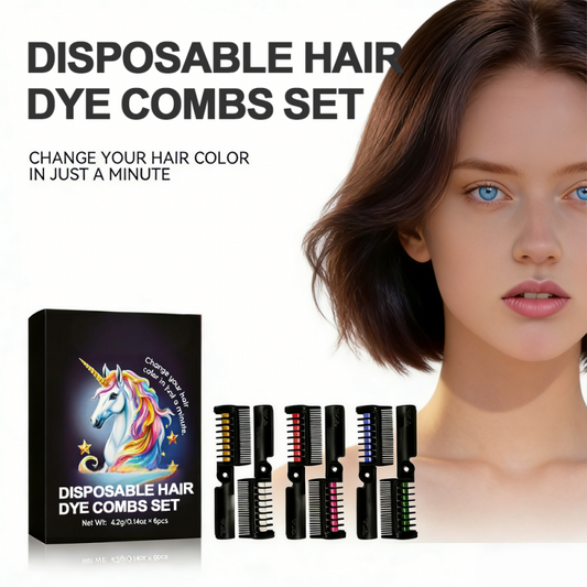 💥🎨 2026 New Arrivals 49% OFF💈✨6-Pack Disposable Hair Dye Combs Set-Precision Application & Easy Cleanup✅🔝