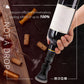 🍷 -50% ! 🧪 Bouchon Verseur 2-en-1 pour Vin – Silicone + Acrylique – Pompe à Vide & Obturateur – Préserve Fraîcheur & Arôme jusqu’à 10 Jours – Compatible Toutes Bouteilles ✨