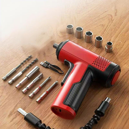 📢📢 60 %  OFF !! ✨Cordless 3.6V Screwdriver Kit with 30PCS Bits