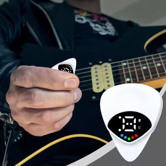 🏆57 % OFF ⚡Portable 2-in-1 Guitar Pick & Tuner