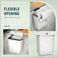 🏠 50% DE RÉDUCTION ! 🗑️ Poubelle de Cuisine Suspendue avec Couvercle – Gain de Place, Bloque les Odeurs & Fixation Murale – Idéale pour Petites Cuisines, Sachets de Thé et Déchets Quotidiens ✨🧹