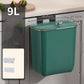 🏠 50% DE RÉDUCTION ! 🗑️ Poubelle de Cuisine Suspendue avec Couvercle – Gain de Place, Bloque les Odeurs & Fixation Murale – Idéale pour Petites Cuisines, Sachets de Thé et Déchets Quotidiens ✨🧹