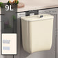 🏠 50% DE RÉDUCTION ! 🗑️ Poubelle de Cuisine Suspendue avec Couvercle – Gain de Place, Bloque les Odeurs & Fixation Murale – Idéale pour Petites Cuisines, Sachets de Thé et Déchets Quotidiens ✨🧹