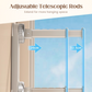 🧥 PROMO FLASH : 50% DE RÉDUCTION ! 🪟 Porte-Vêtements Télescopique Pliable – ABS – Ventouse Sans Perçage for Balcon & Salle de Bain 🚿