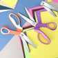✂️ 50 % DE RÉDUCTION ! 🧵 Ciseaux Multifonctions en Zigzag – Lames Dentelées Anti-Effilochage, Ressort Confortable – Coupez Tissu, Papier & Cuir 🌸