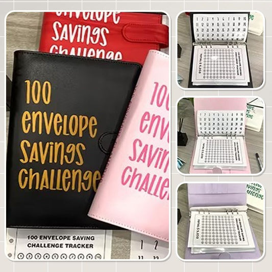 🏆55 % OFF !!🔥100-day Money-saving Envelope Challenge Binder