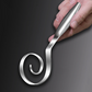 Stainless Steel Seamless Dough Whisk
