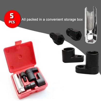 🔧 50% OFF NOW! ⚙️ Kit Douille Capteur O2 & Peigne à Filets – 5 Pièces Acier CR-V Accès Facile 🚗