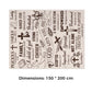 ⚡50 % OFF !!⚡Inspirational Christian Throw Blanket