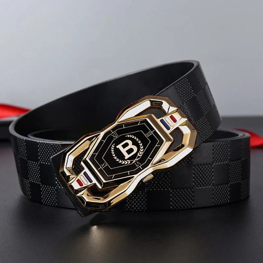 76 % OFF🔥Men’s Fashion Belt with Automatic Buckle