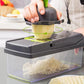 ✨ 50% DE RÉDUCTION ! 🥗 Coupe-Légumes Multifonction – ABS+PP+Inox – Lames Interchangeables & Peigne Nettoyant for Cuisine
