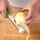 🔪 50% DE RÉDUCTION ! 🥳 Outil 2-en-1 Cuisine – Épluche & Évide en un Geste – Acier Inoxydable, Poignée Ergonomique & Lame Dentelée – Indispensable au Quotidien pour Pommes, Poires et Plus 🍎⏱️✨🍽️